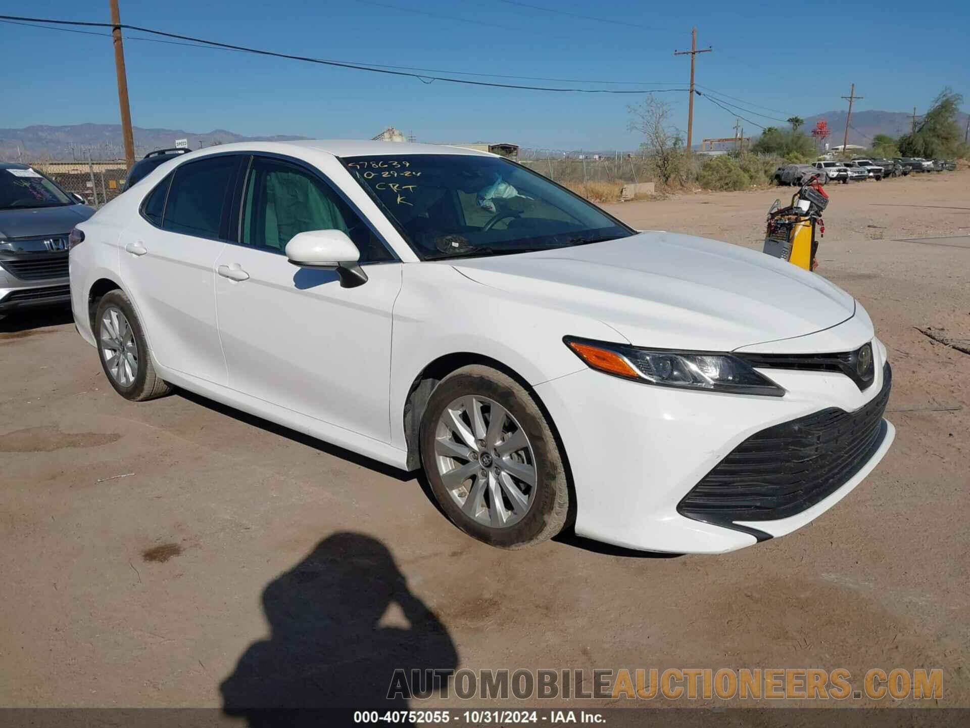 4T1B11HK4KU189096 TOYOTA CAMRY 2019