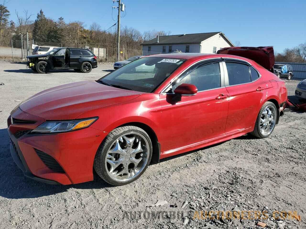 4T1B11HK4KU282829 TOYOTA CAMRY 2019