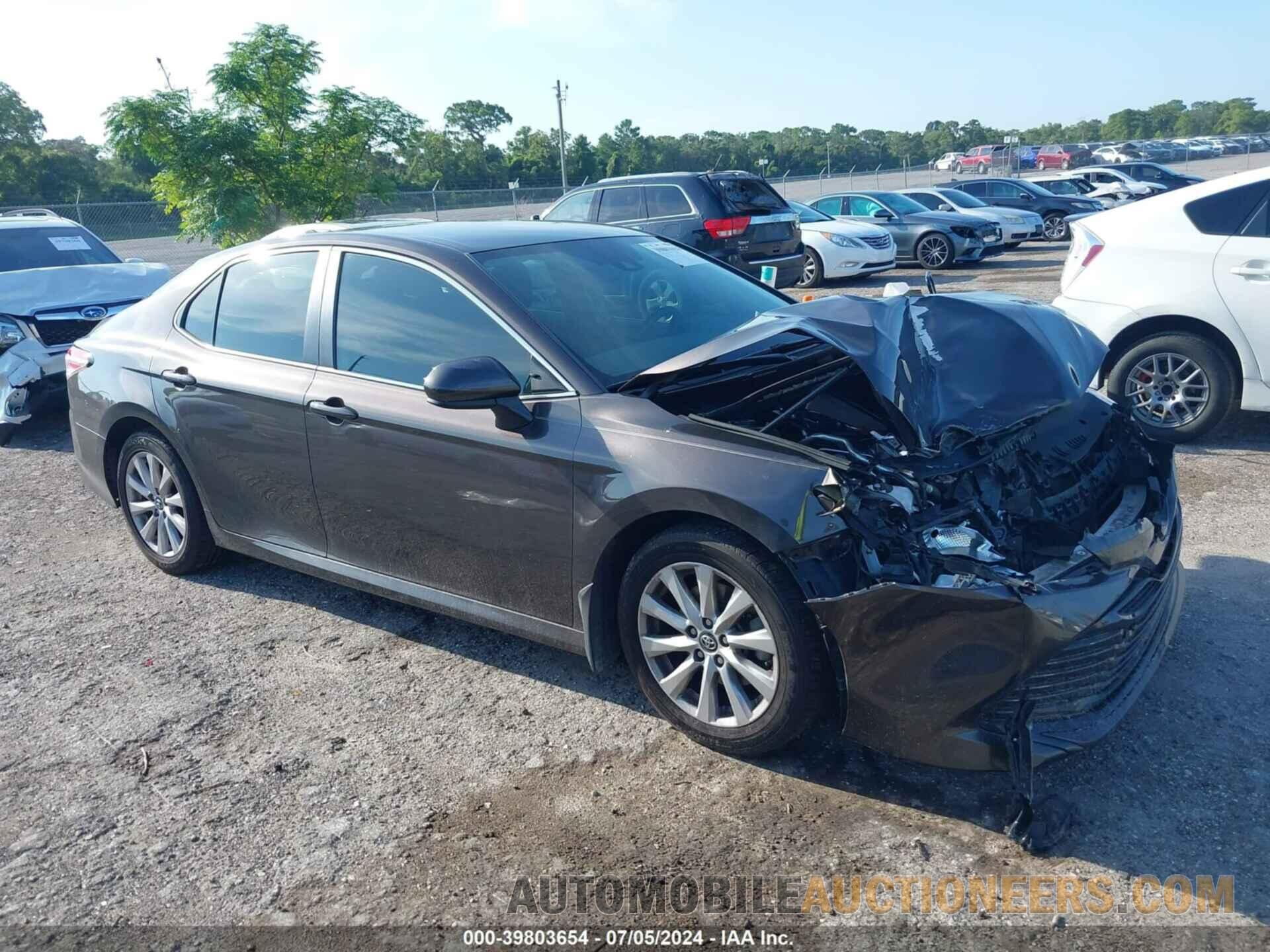 4T1B11HK4KU725416 TOYOTA CAMRY 2019