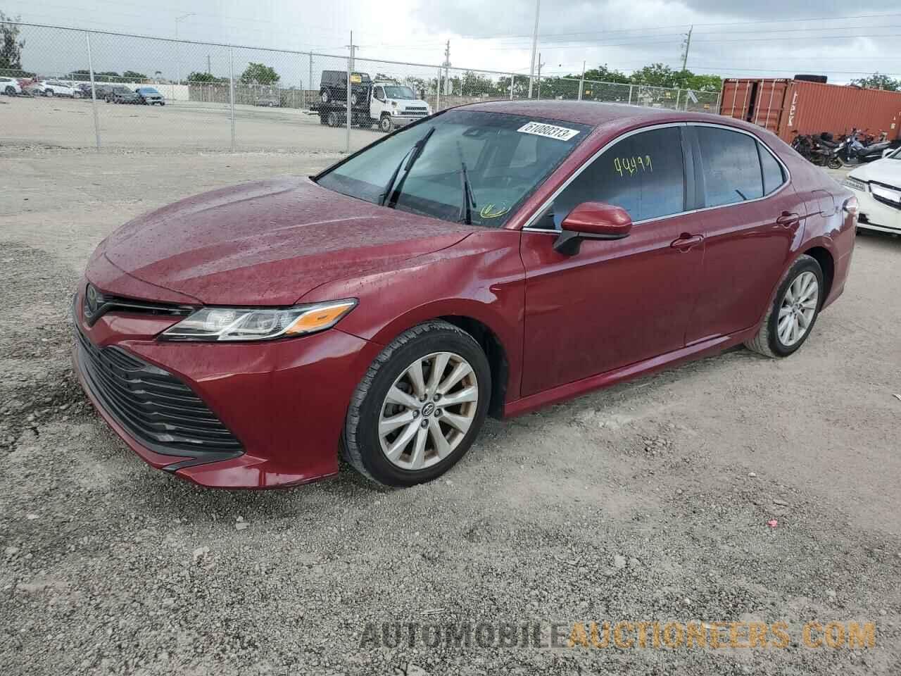 4T1B11HK4KU752812 TOYOTA CAMRY 2019