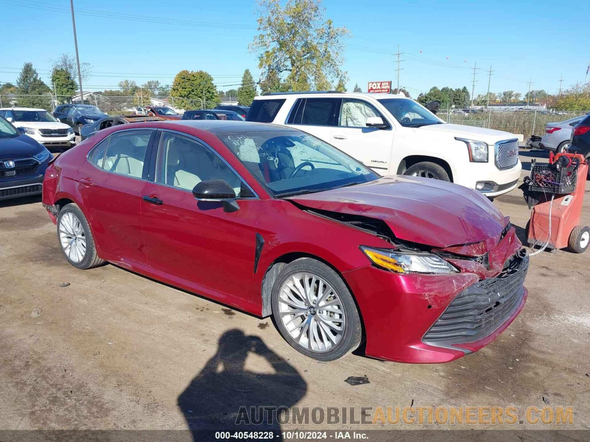 4T1B11HK4KU766404 TOYOTA CAMRY 2019