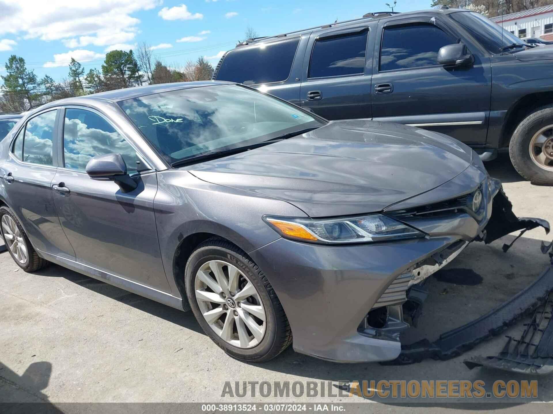 4T1B11HK4KU808716 TOYOTA CAMRY 2019