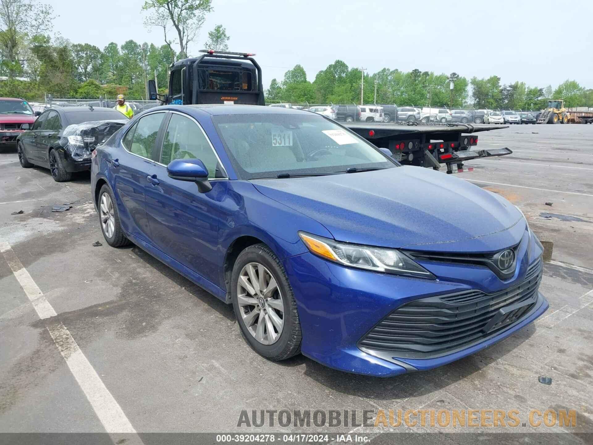 4T1B11HK5JU626554 TOYOTA CAMRY 2018