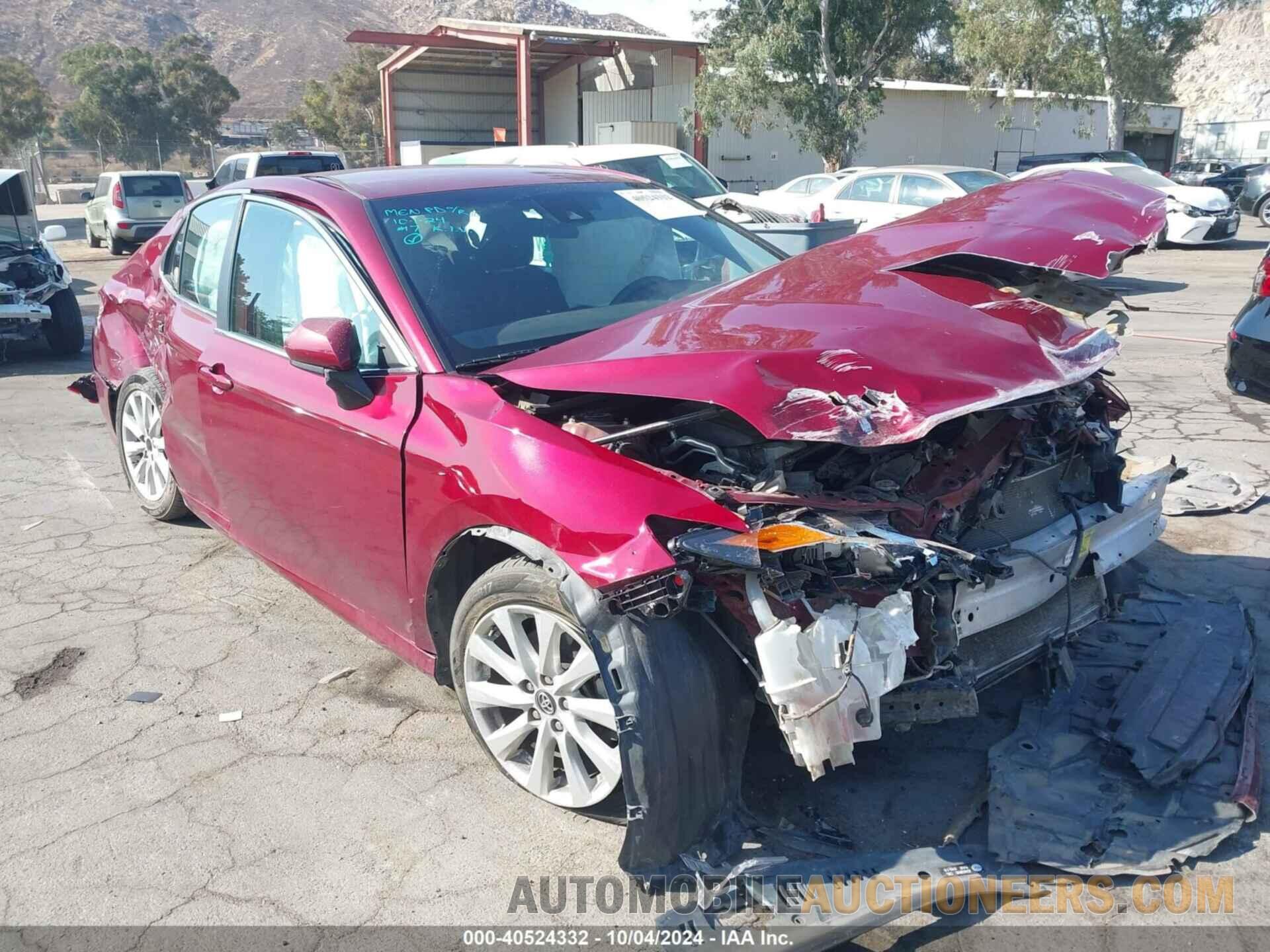 4T1B11HK5KU707376 TOYOTA CAMRY 2019