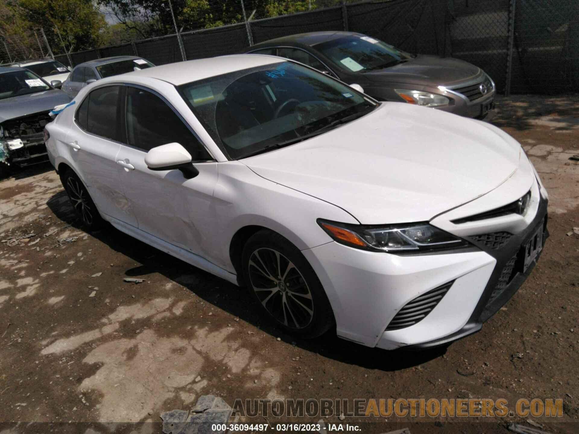 4T1B11HK6KU168072 TOYOTA CAMRY 2019