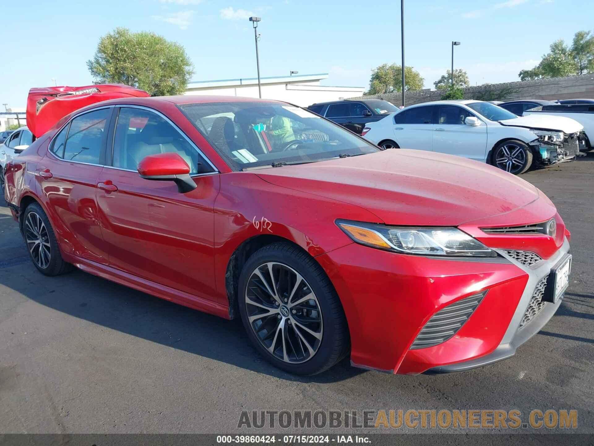 4T1B11HK6KU176110 TOYOTA CAMRY 2019