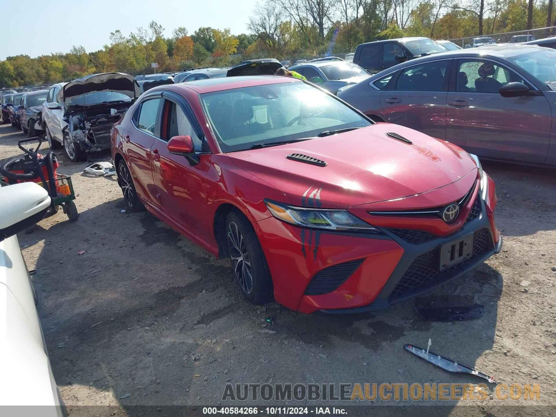 4T1B11HK6KU181128 TOYOTA CAMRY 2019