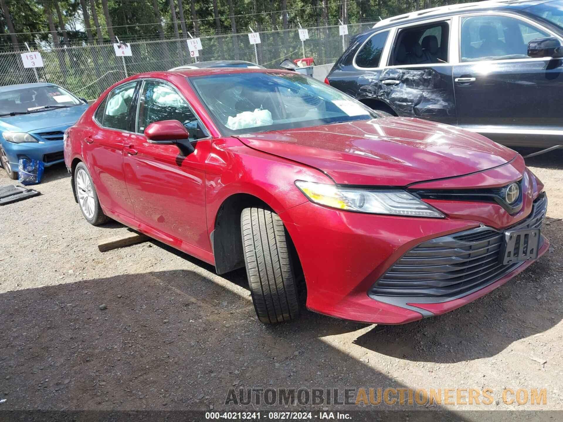 4T1B11HK6KU233826 TOYOTA CAMRY 2019