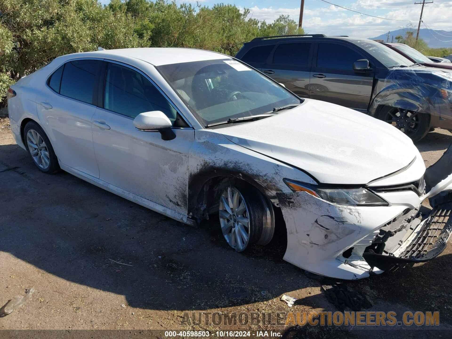 4T1B11HK6KU249637 TOYOTA CAMRY 2019