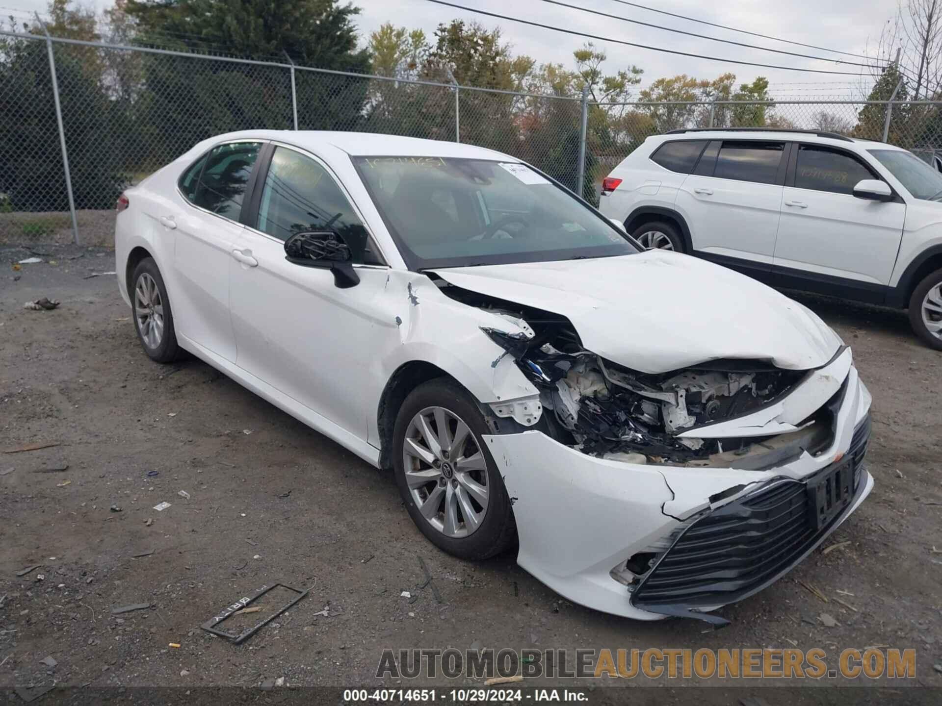 4T1B11HK6KU258239 TOYOTA CAMRY 2019