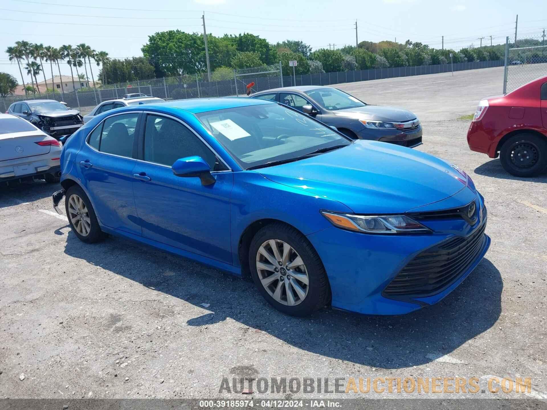 4T1B11HK6KU261433 TOYOTA CAMRY 2019