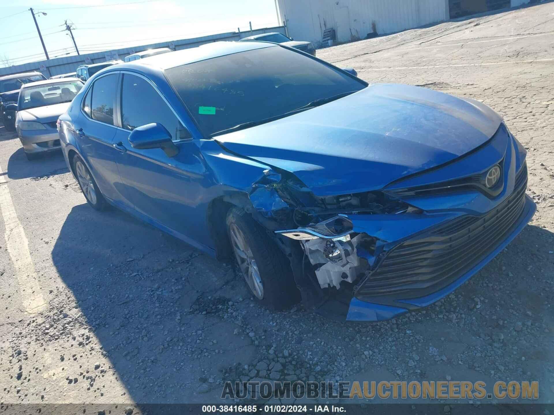 4T1B11HK6KU270407 TOYOTA CAMRY 2019