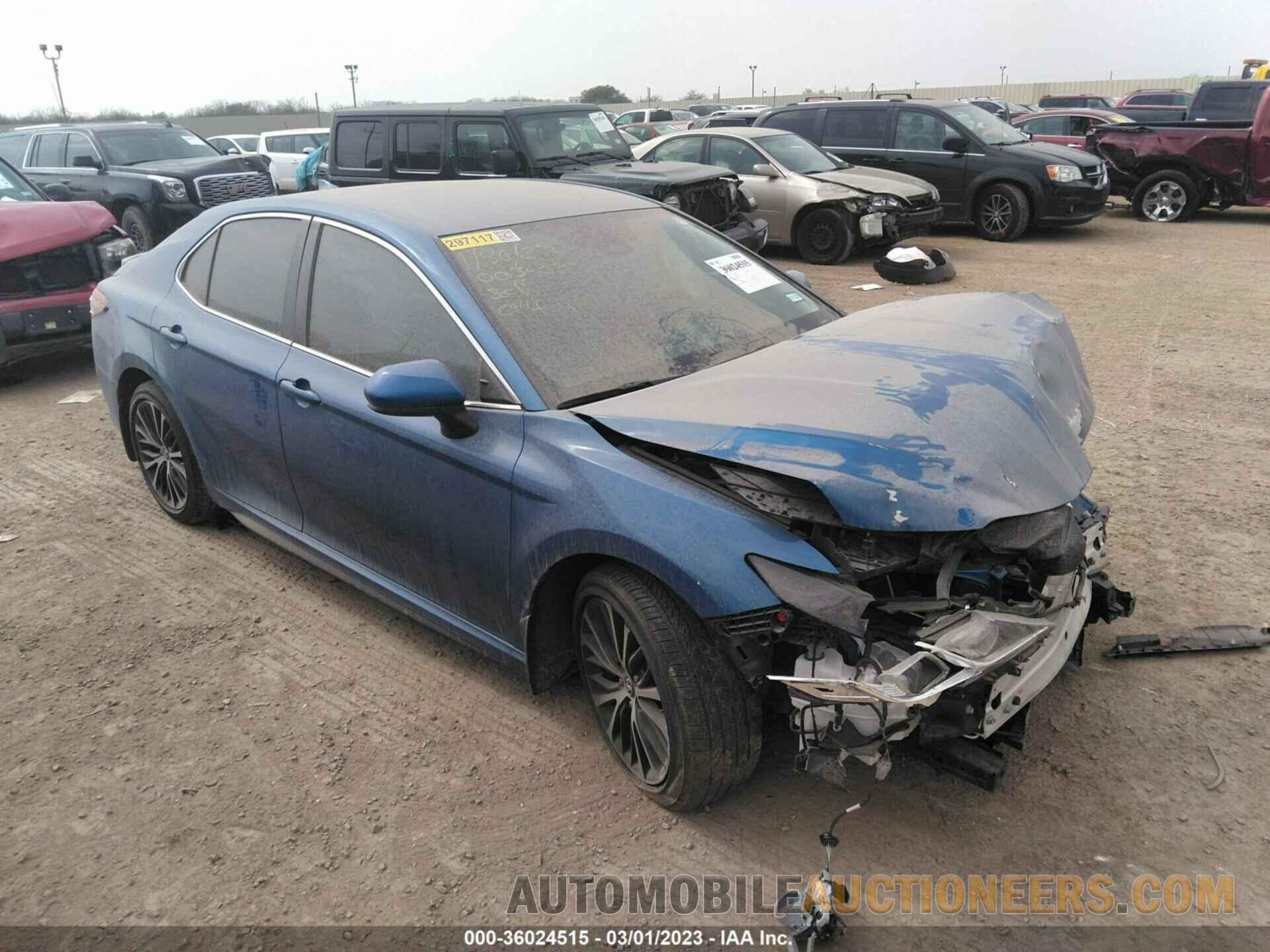 4T1B11HK6KU291404 TOYOTA CAMRY 2019