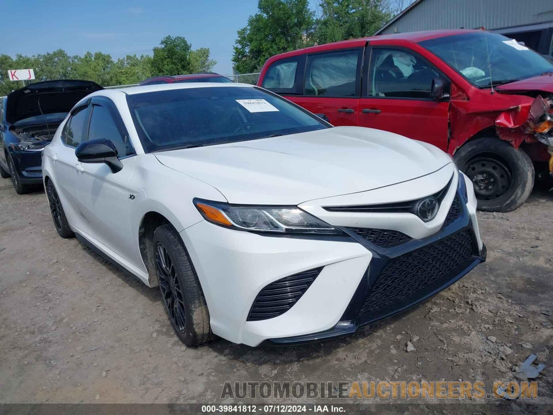 4T1B11HK6KU299874 TOYOTA CAMRY 2019