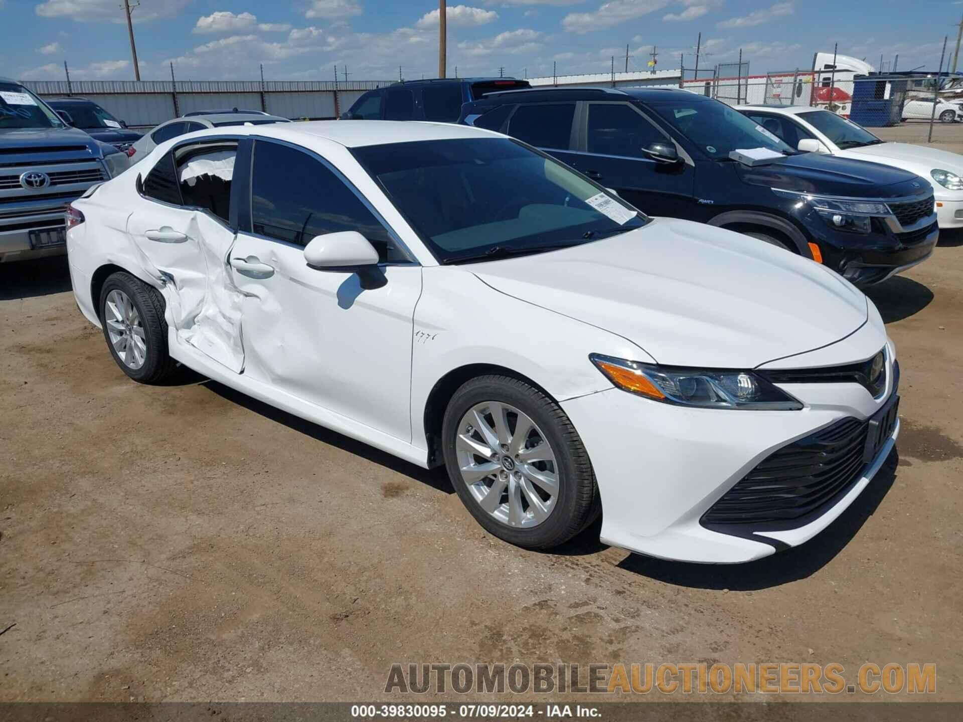 4T1B11HK6KU729290 TOYOTA CAMRY 2019