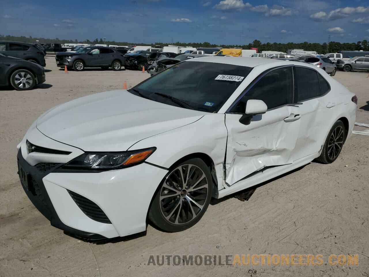 4T1B11HK6KU743657 TOYOTA CAMRY 2019