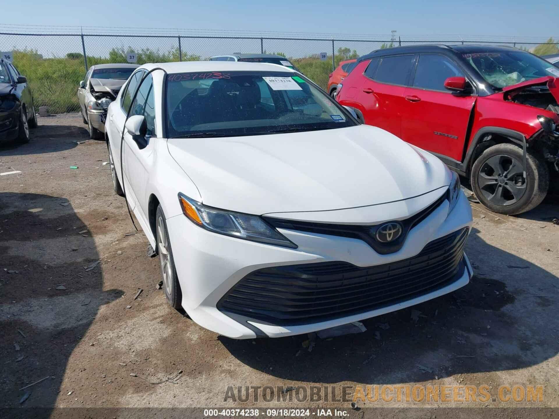 4T1B11HK6KU774830 TOYOTA CAMRY 2019