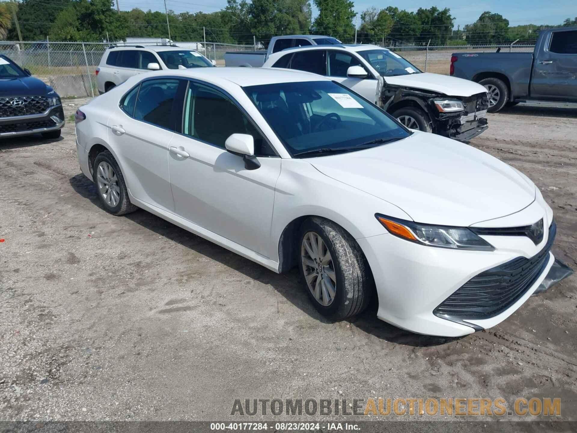 4T1B11HK6KU799677 TOYOTA CAMRY 2019