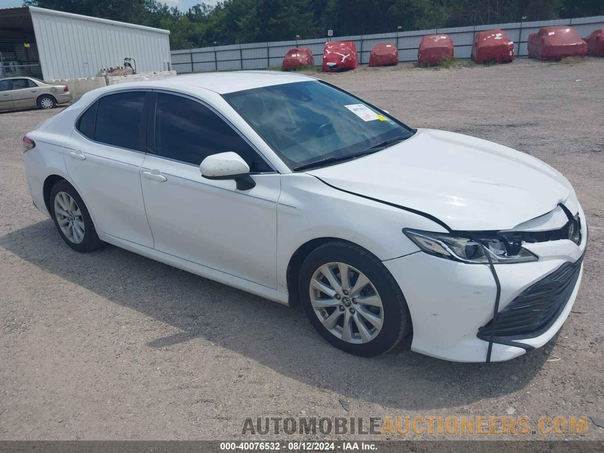 4T1B11HK6KU823489 TOYOTA CAMRY 2019