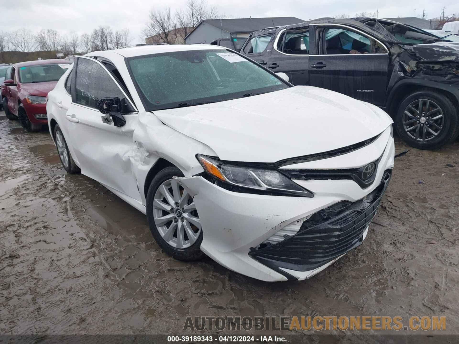 4T1B11HK6KU853933 TOYOTA CAMRY 2019