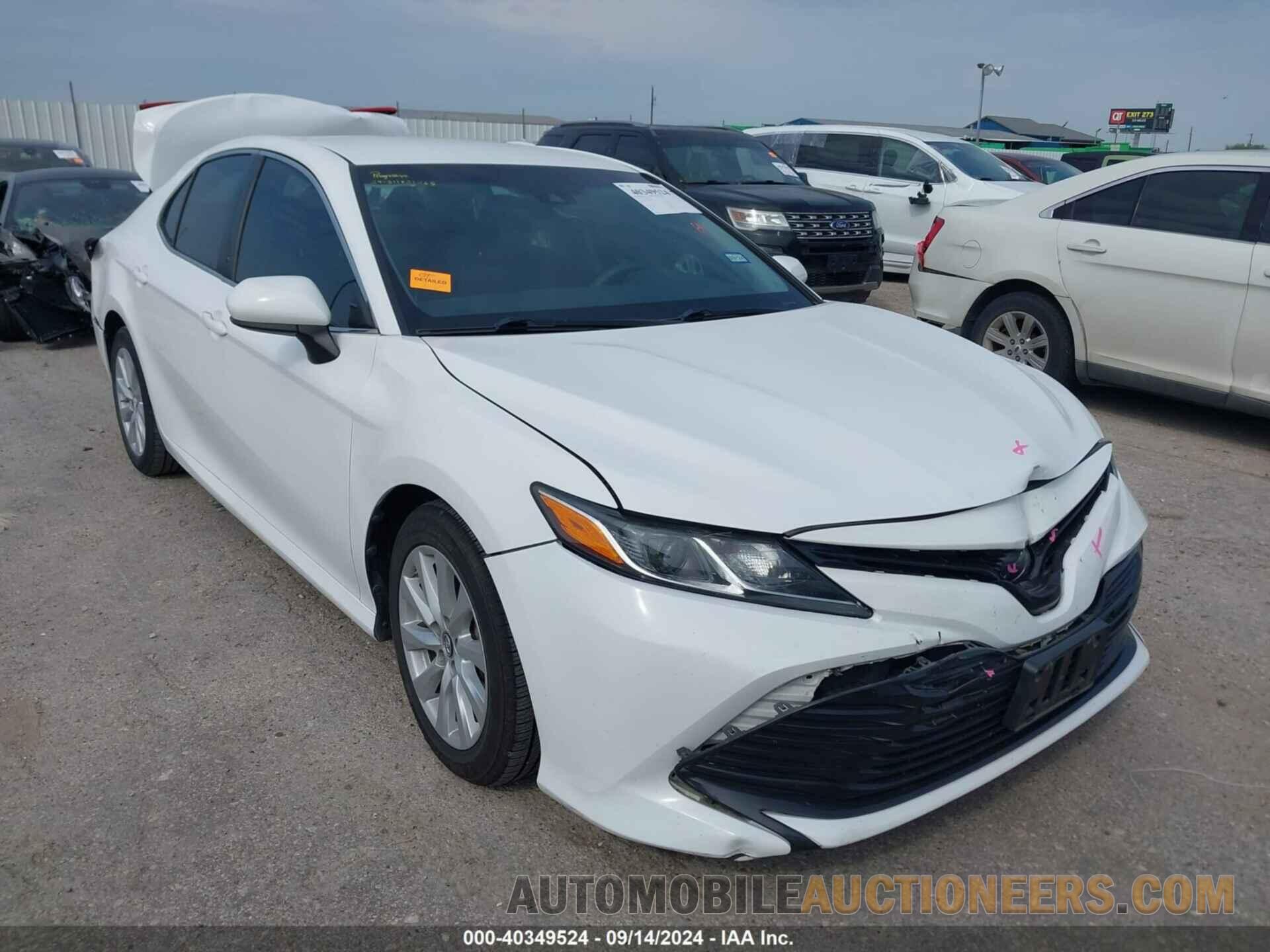 4T1B11HK7JU080047 TOYOTA CAMRY 2018