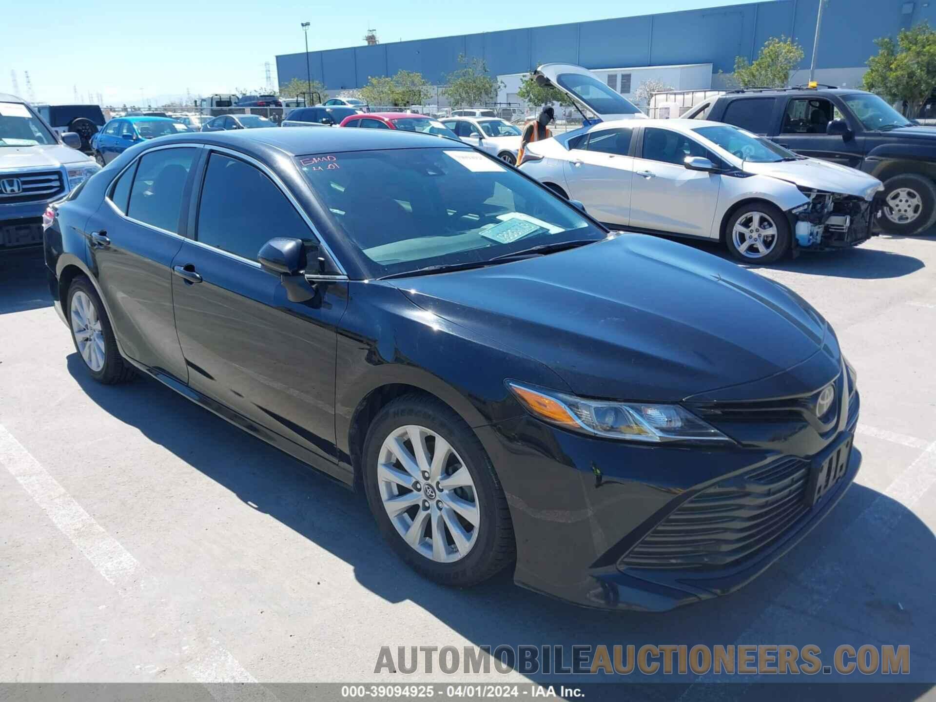 4T1B11HK7KU210278 TOYOTA CAMRY 2019