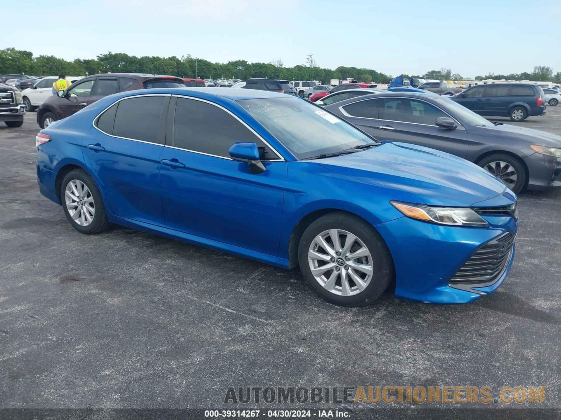 4T1B11HK7KU235729 TOYOTA CAMRY 2019