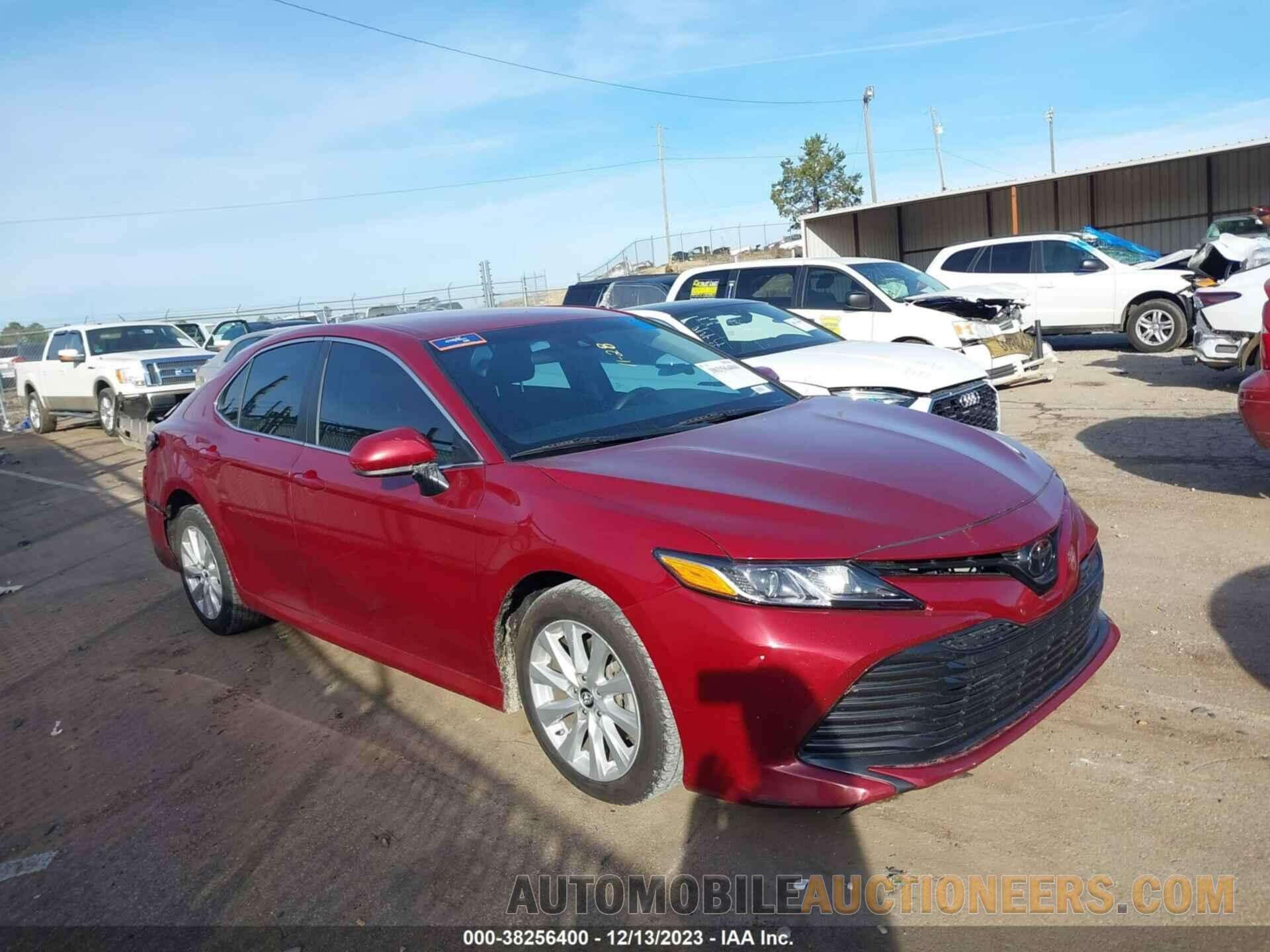 4T1B11HK7KU707654 TOYOTA CAMRY 2019