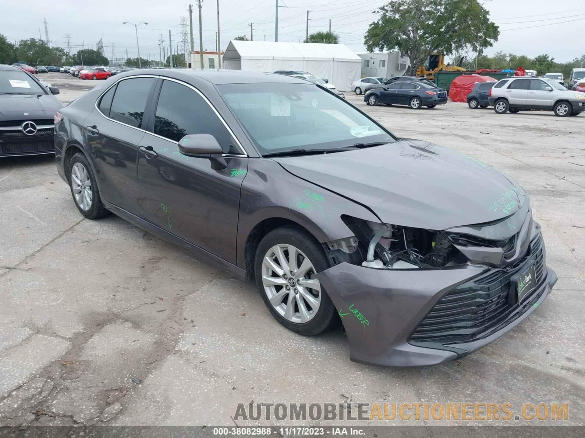 4T1B11HK7KU743893 TOYOTA CAMRY 2019