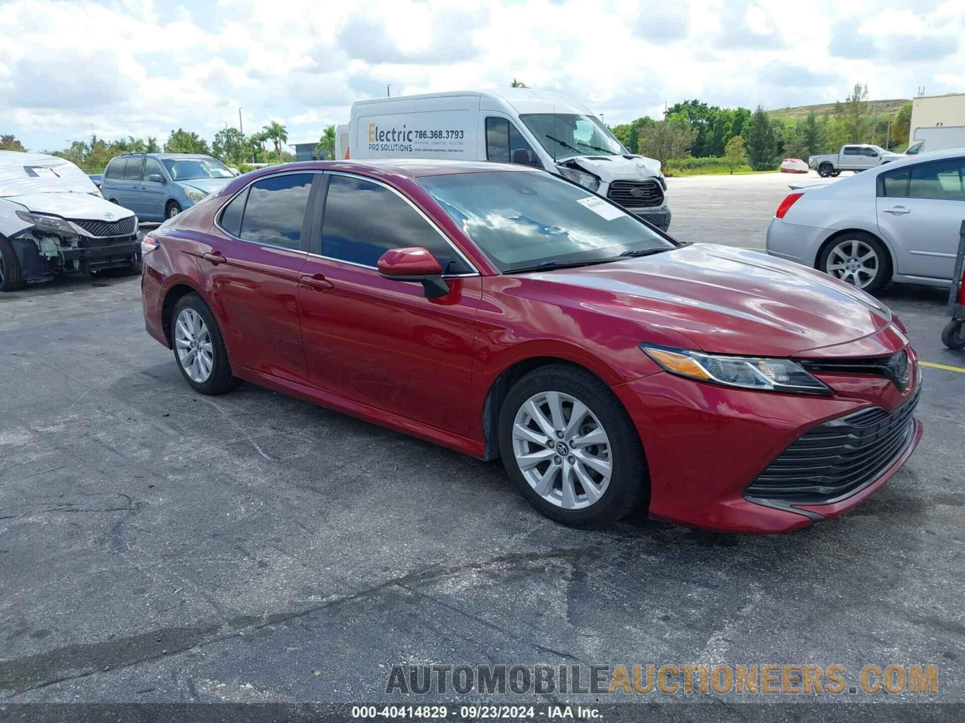 4T1B11HK7KU753906 TOYOTA CAMRY 2019