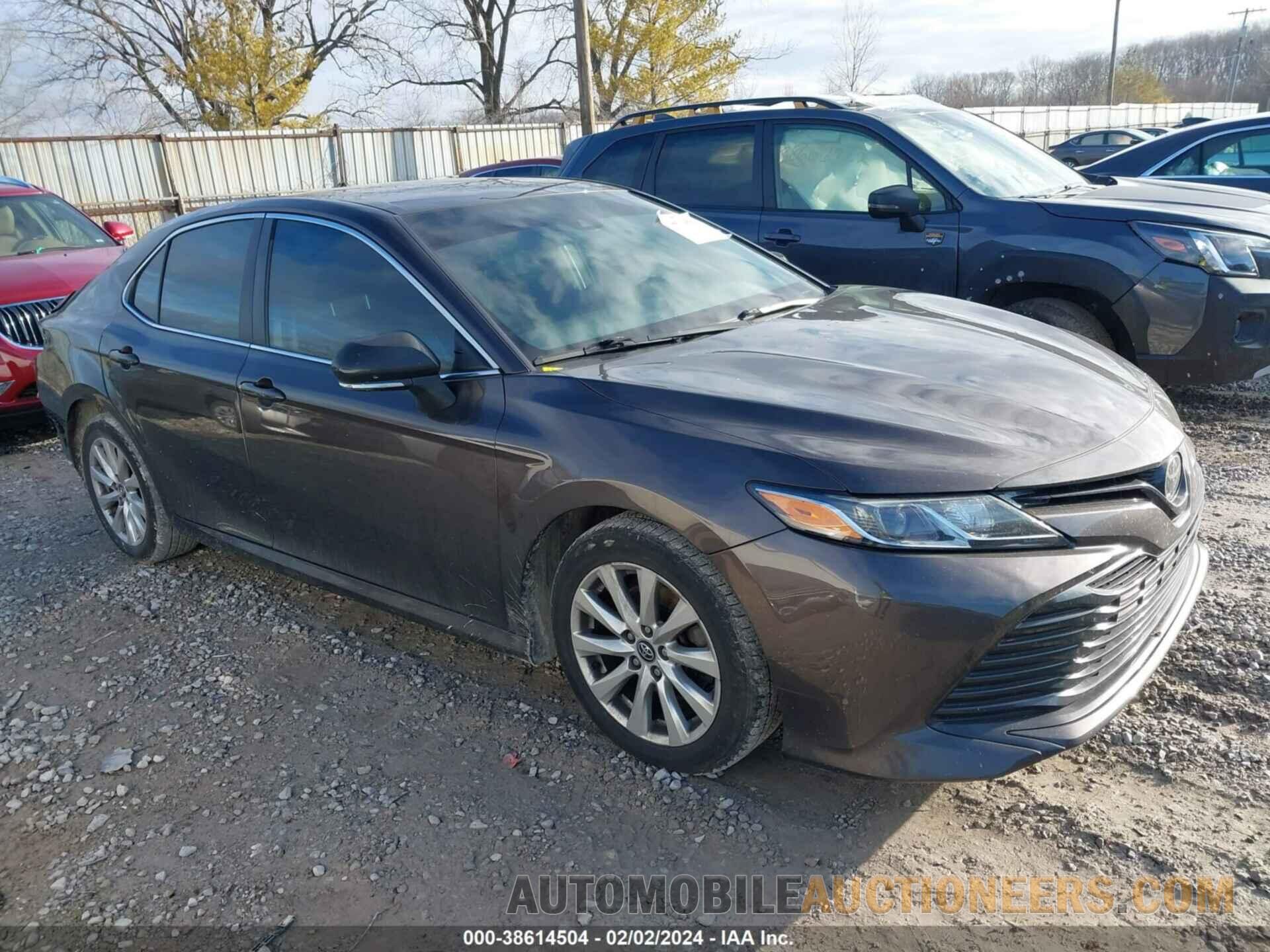 4T1B11HK7KU760614 TOYOTA CAMRY 2019