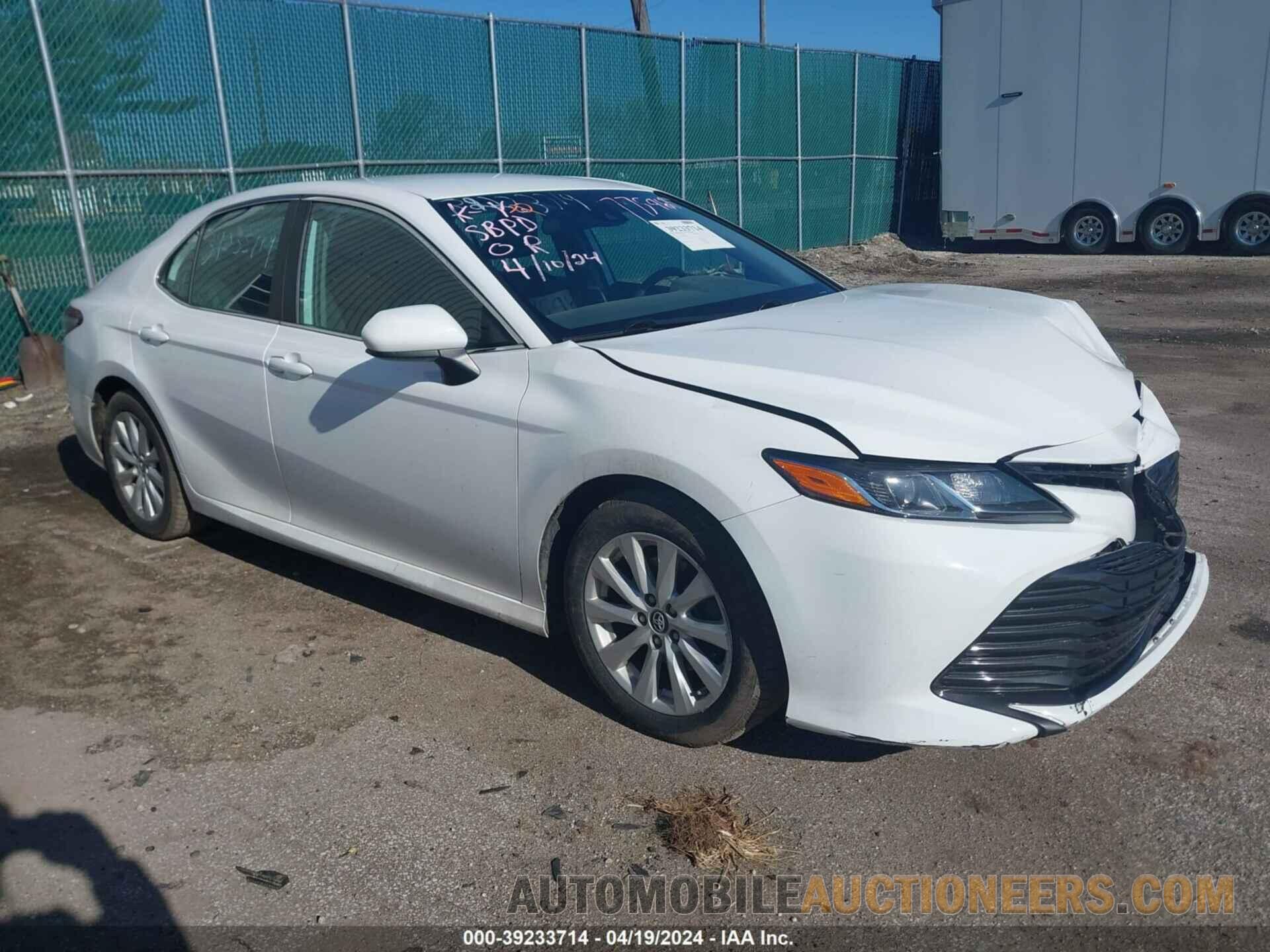 4T1B11HK7KU775968 TOYOTA CAMRY 2019