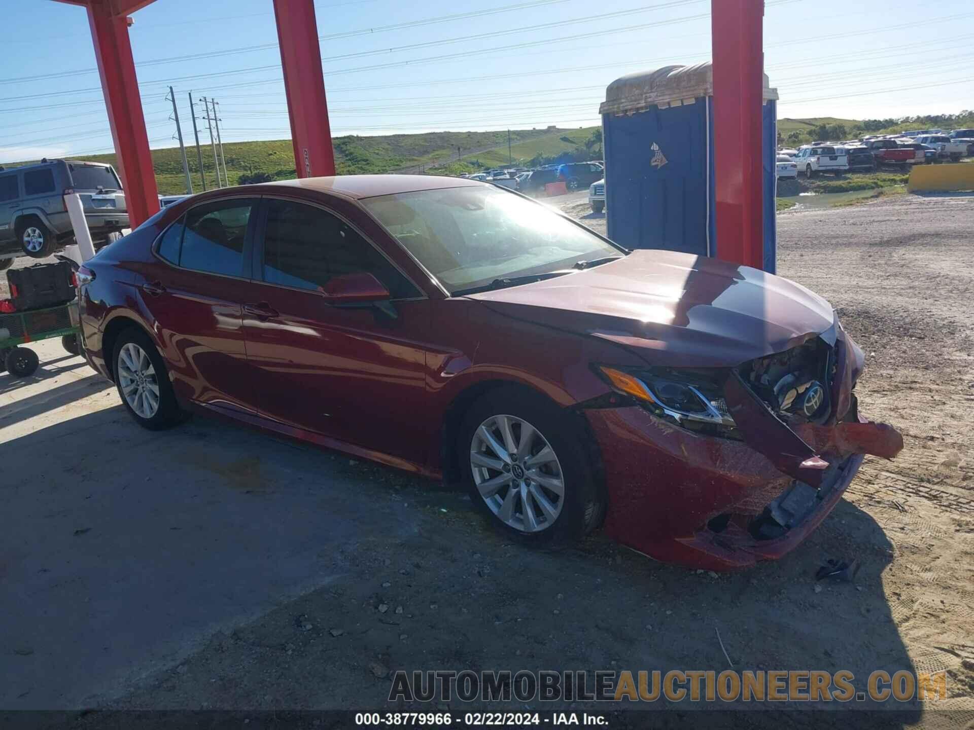 4T1B11HK7KU779230 TOYOTA CAMRY 2019