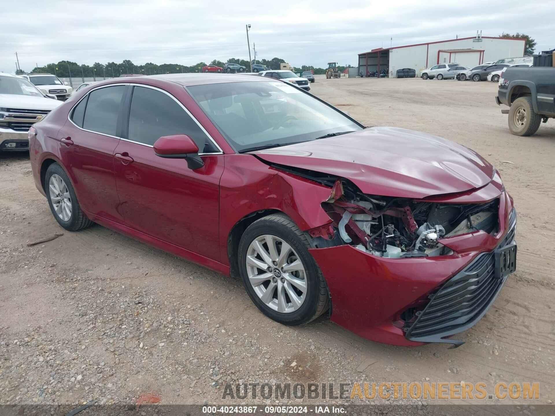 4T1B11HK7KU790700 TOYOTA CAMRY 2019