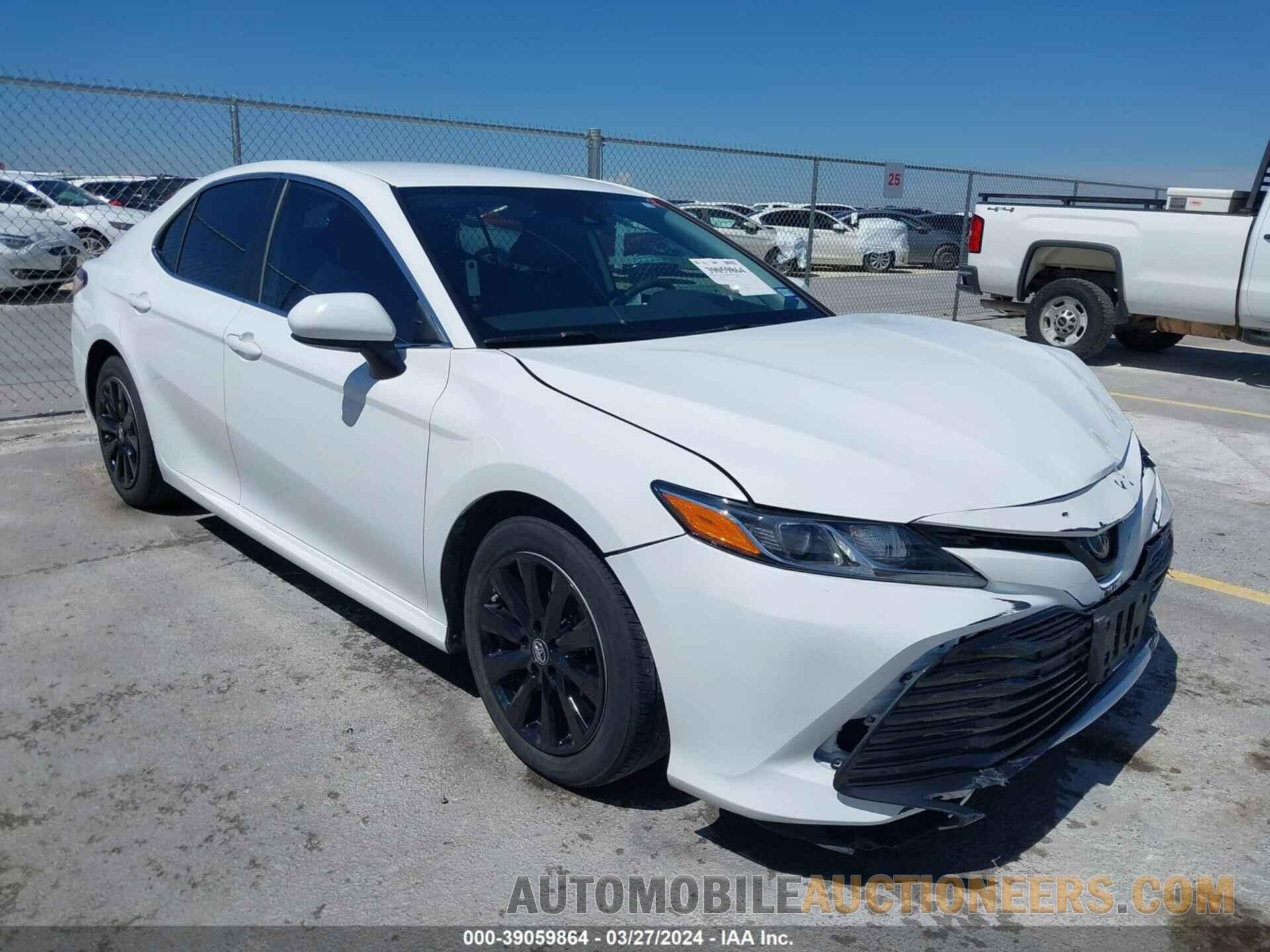 4T1B11HK7KU841497 TOYOTA CAMRY 2019