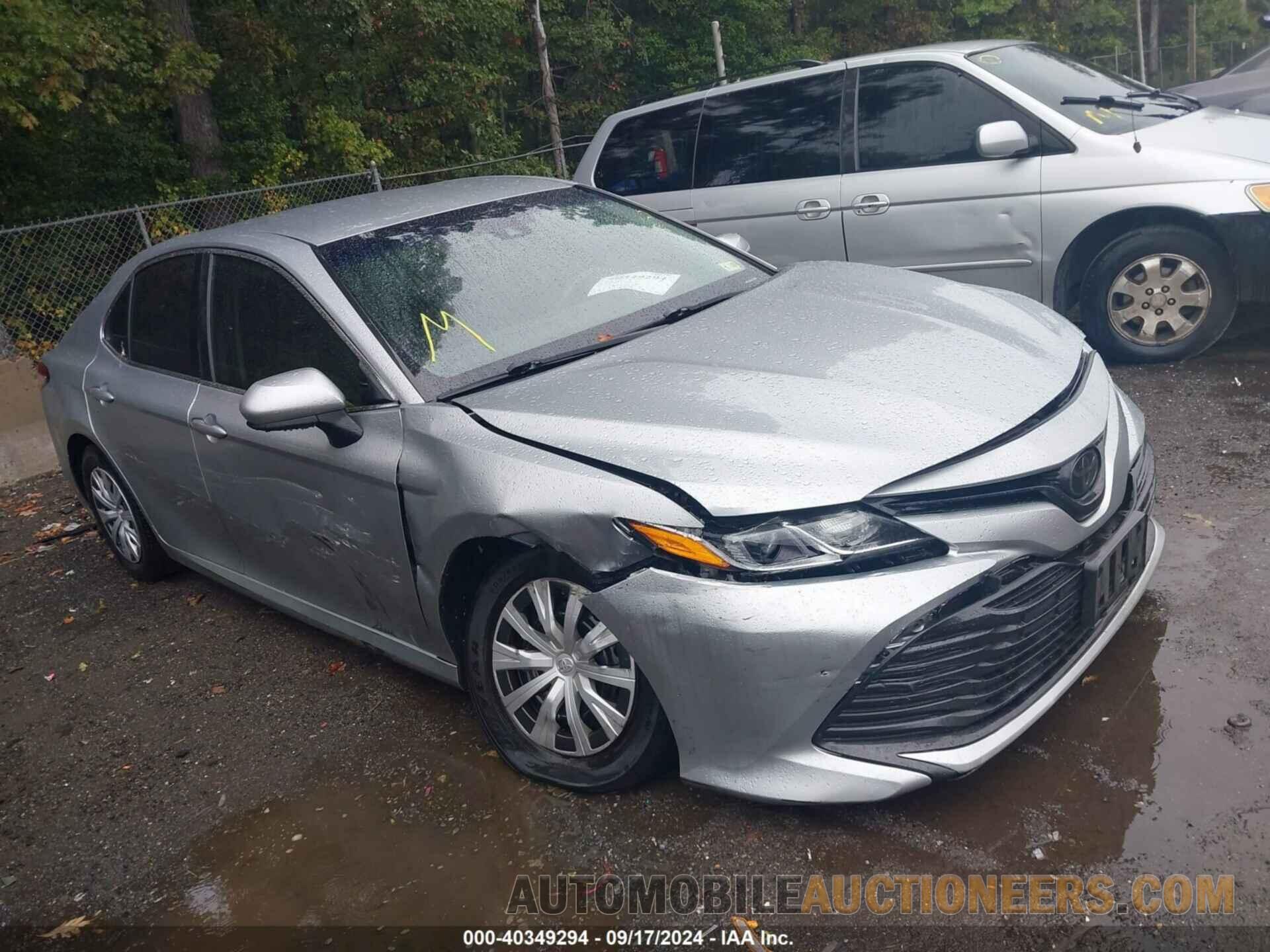 4T1B11HK8JU613846 TOYOTA CAMRY 2018