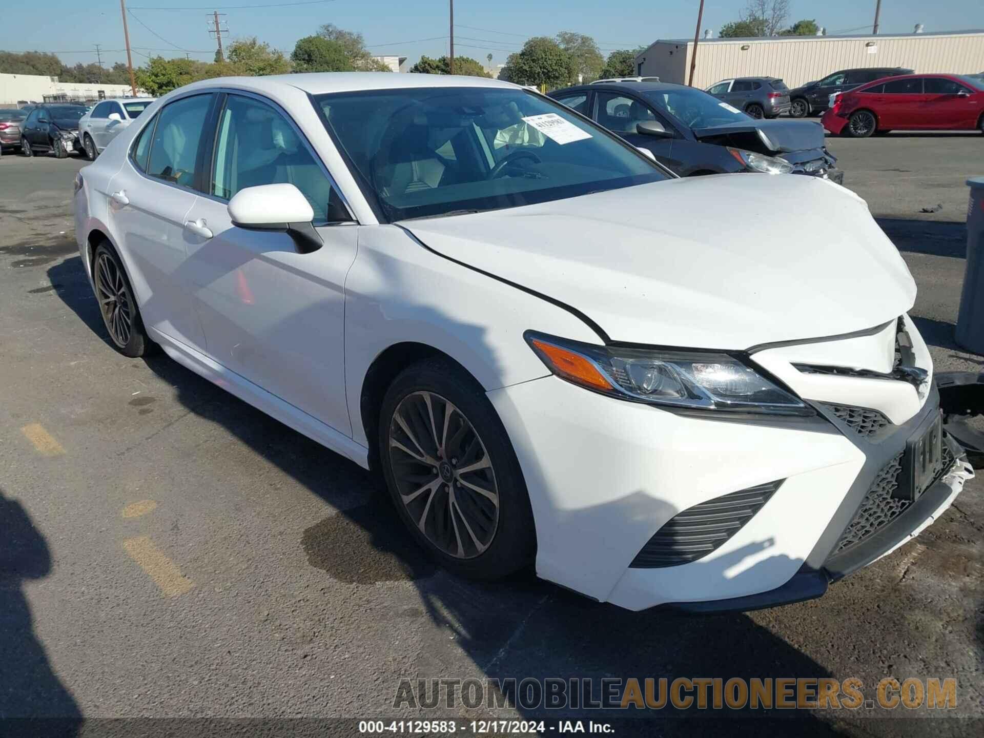 4T1B11HK8KU180109 TOYOTA CAMRY 2019