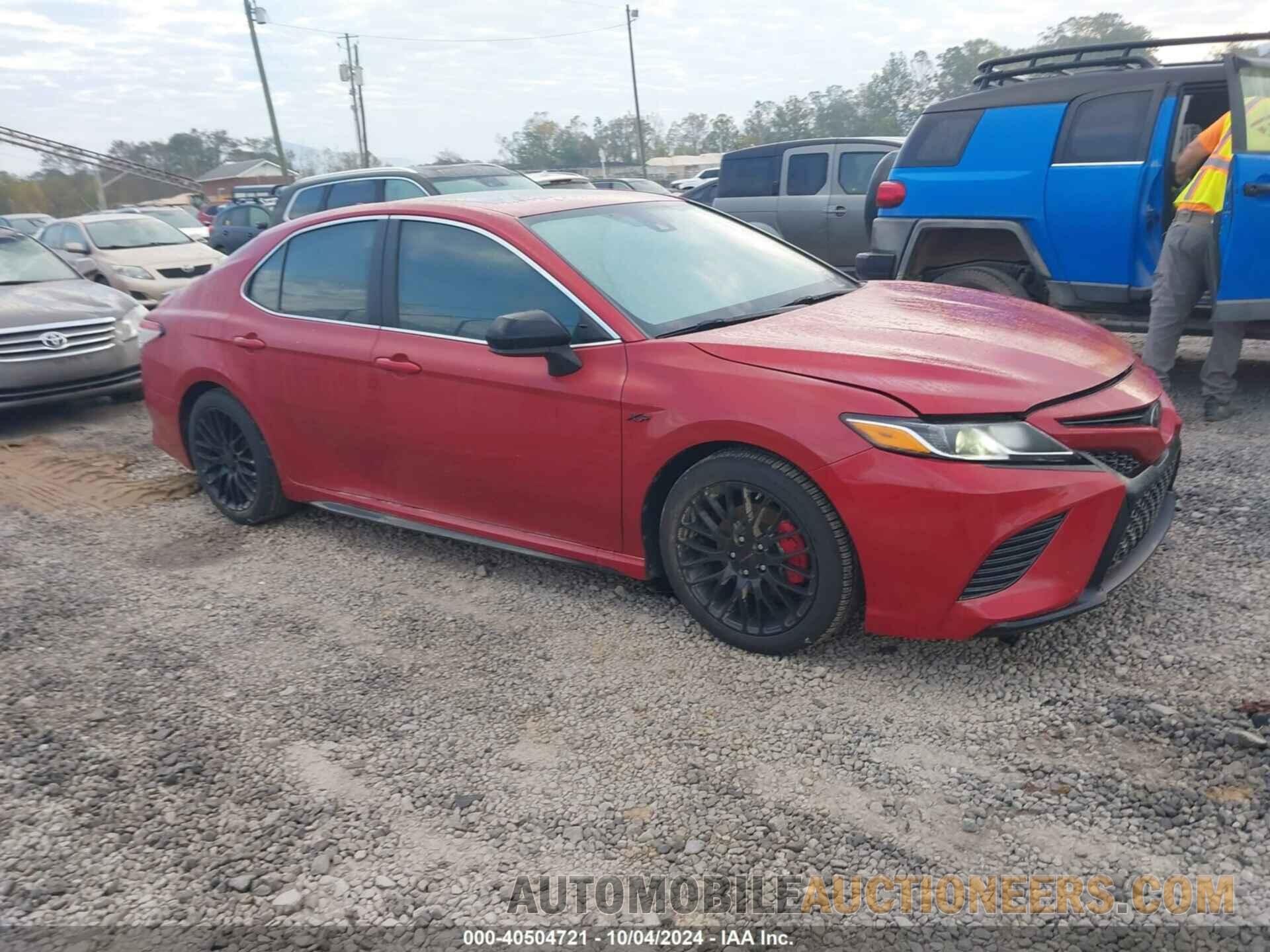 4T1B11HK8KU186654 TOYOTA CAMRY 2019