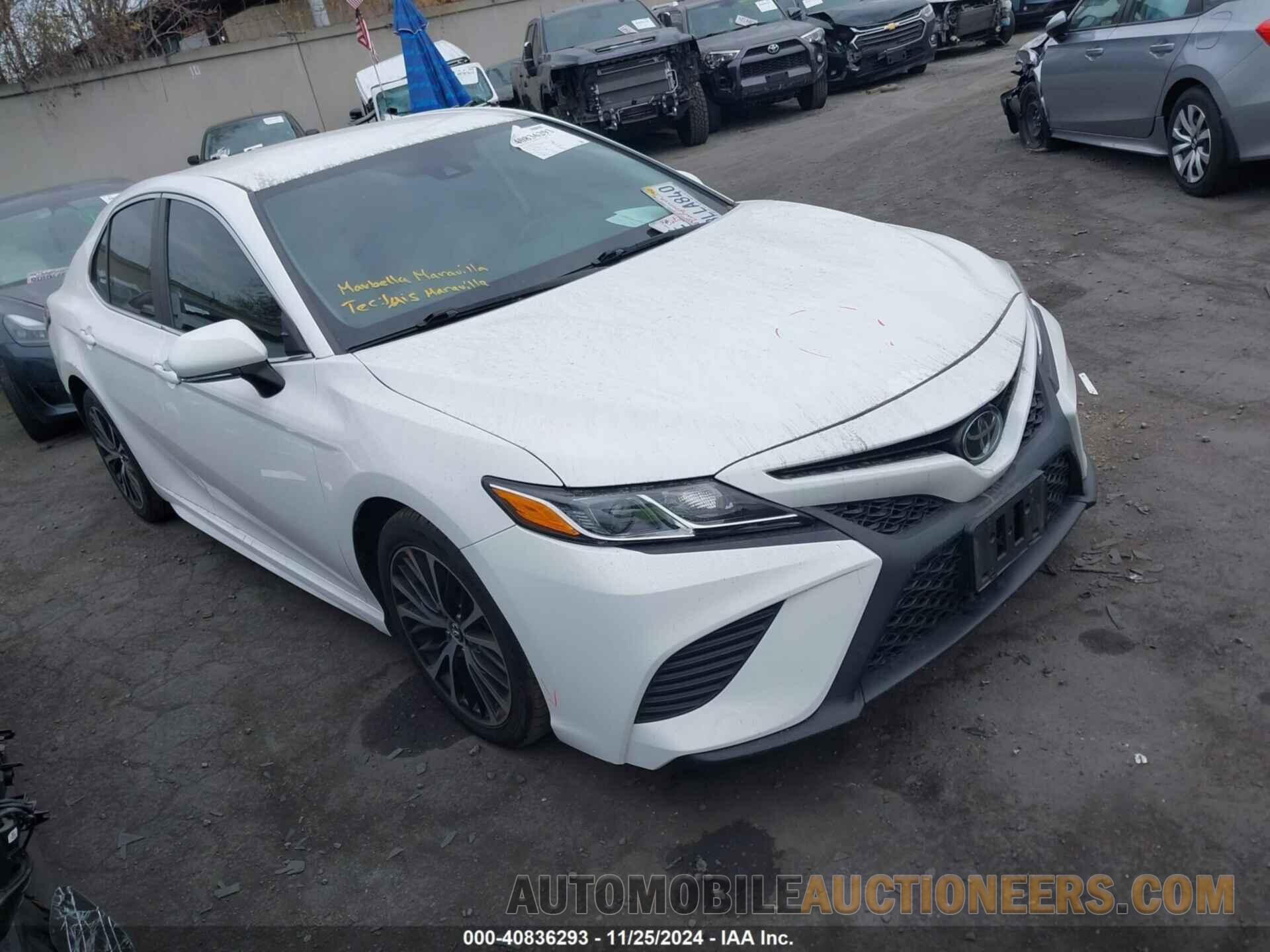 4T1B11HK8KU223900 TOYOTA CAMRY 2019