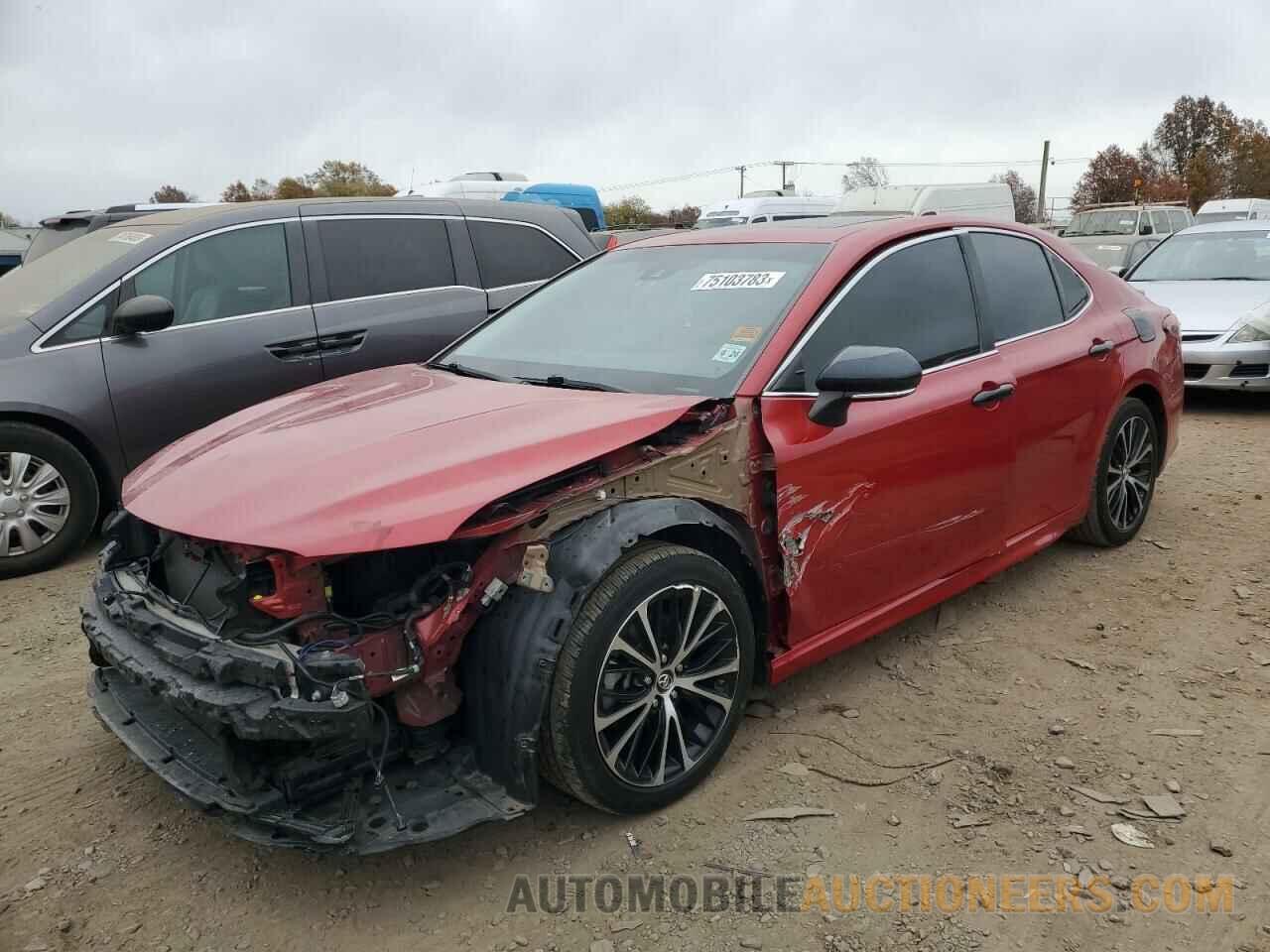 4T1B11HK8KU247288 TOYOTA CAMRY 2019