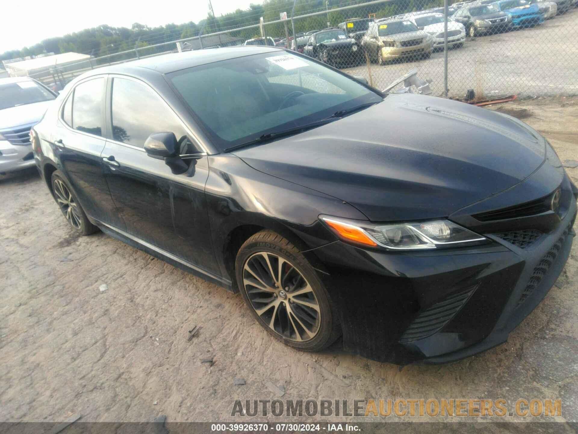 4T1B11HK8KU718257 TOYOTA CAMRY 2019