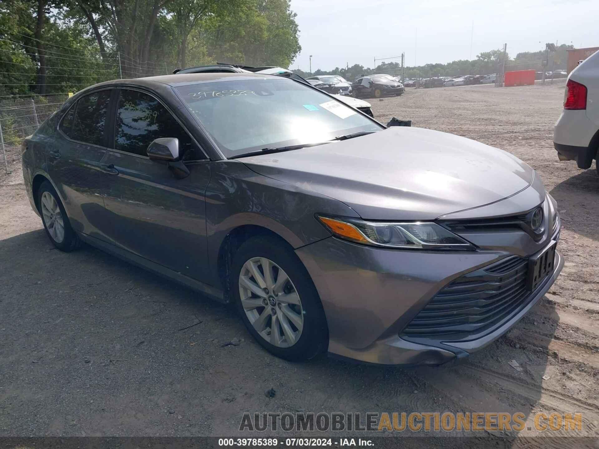 4T1B11HK8KU730165 TOYOTA CAMRY 2019