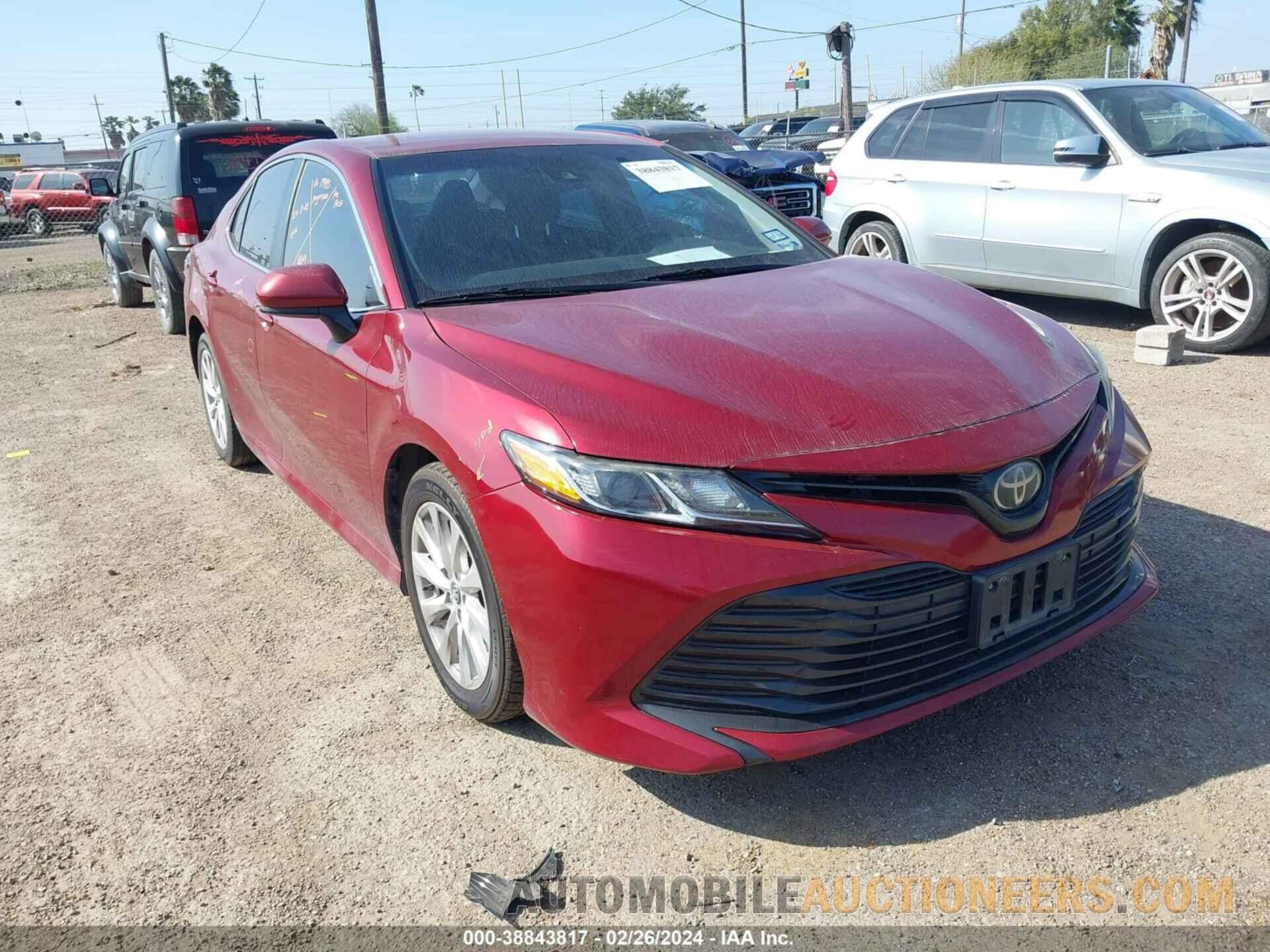 4T1B11HK8KU777194 TOYOTA CAMRY 2019