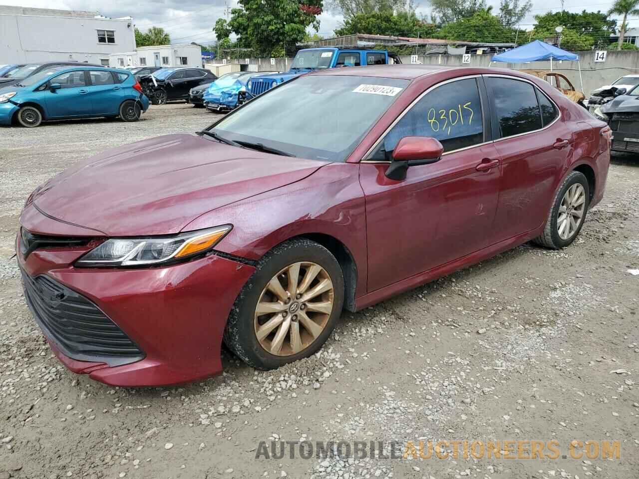 4T1B11HK9JU523170 TOYOTA CAMRY 2018