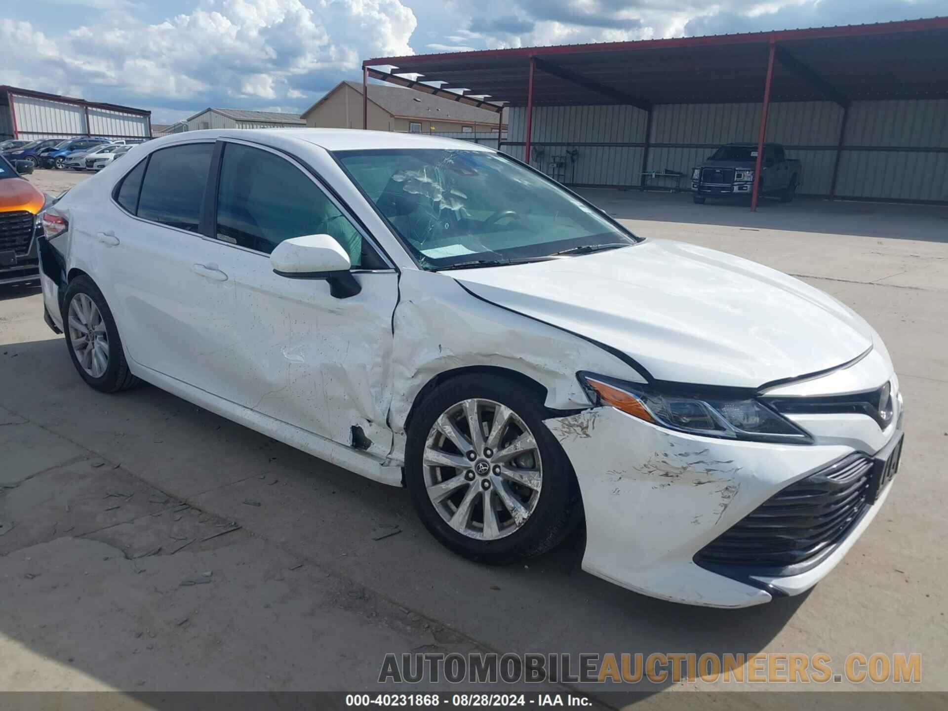 4T1B11HK9KU171757 TOYOTA CAMRY 2019