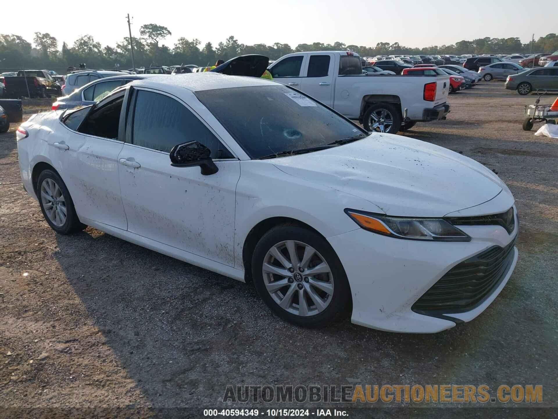 4T1B11HK9KU181138 TOYOTA CAMRY 2019