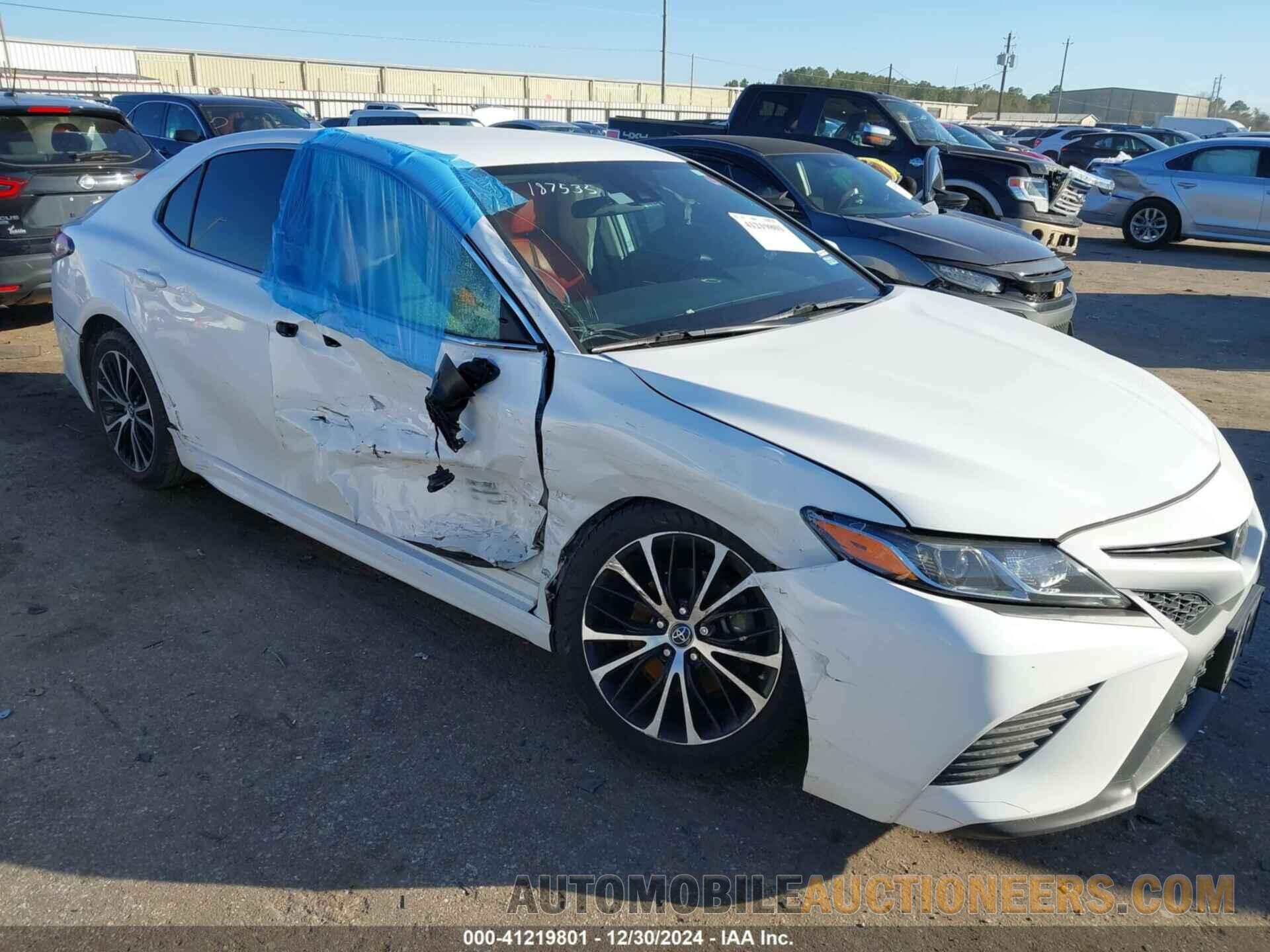 4T1B11HK9KU208113 TOYOTA CAMRY 2019