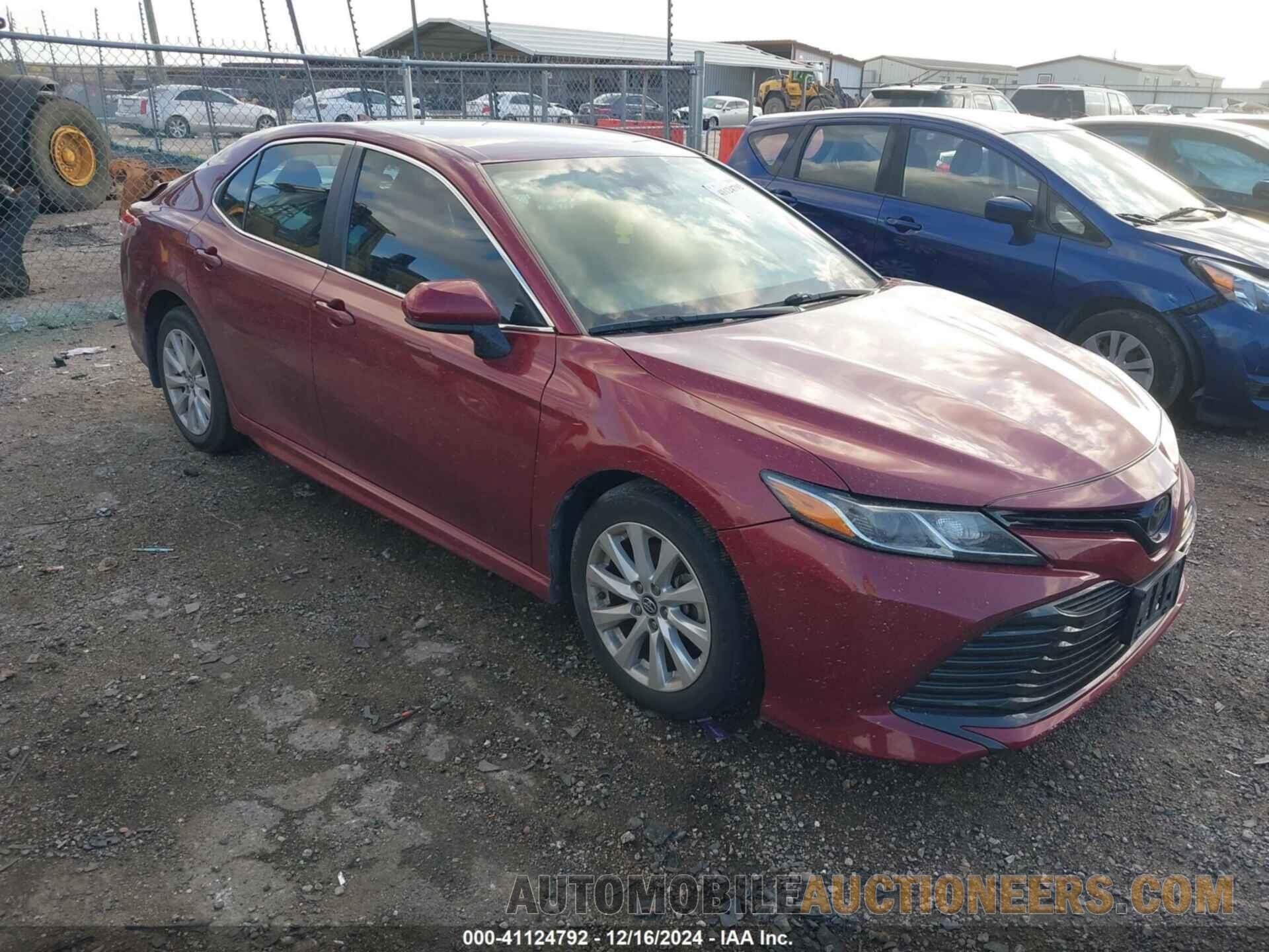 4T1B11HK9KU291039 TOYOTA CAMRY 2019