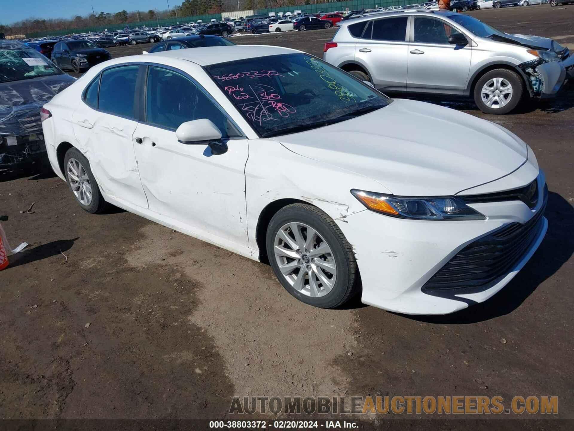 4T1B11HK9KU756340 TOYOTA CAMRY 2019