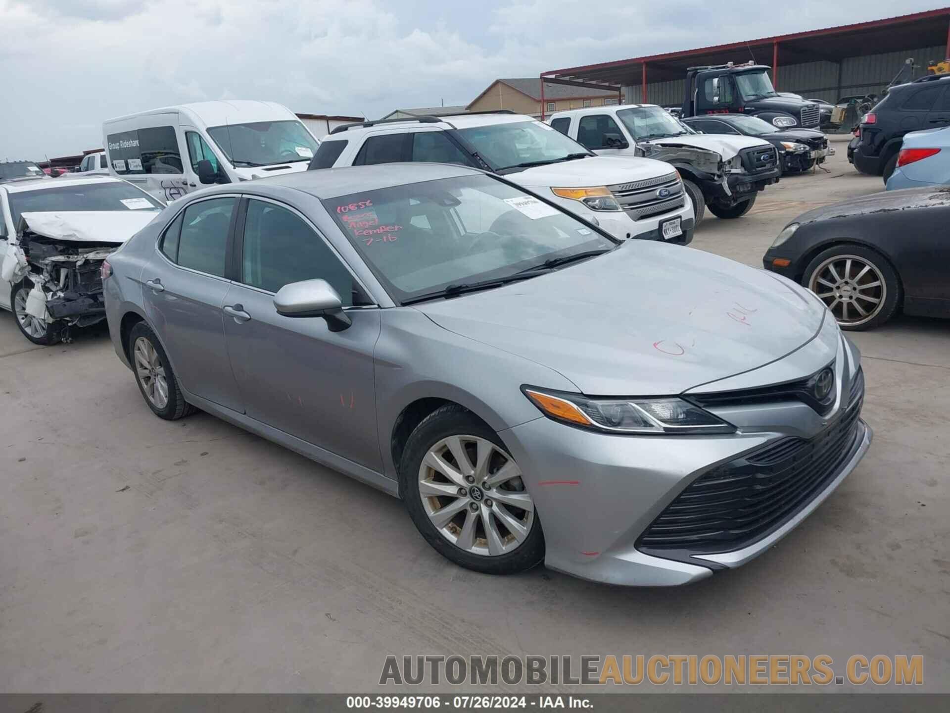 4T1B11HK9KU771291 TOYOTA CAMRY 2019